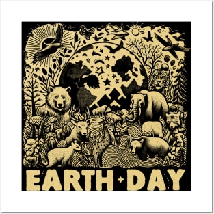 Earth day Posters and Art